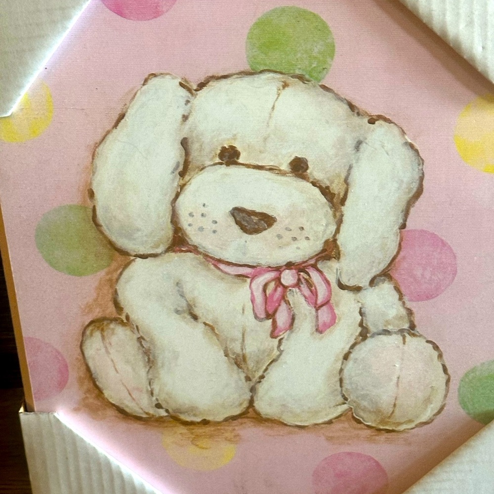 Artwork for baby’s nursery or child’s room.